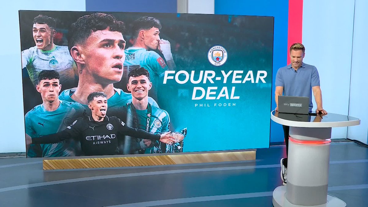 BREAKING: Man City have announced Phil Foden has signed a new contract at the club. The 26-year-old - whose previous deal was set to expire next summer - has agreed to remain at the Etihad Stadium until 2030 🚨