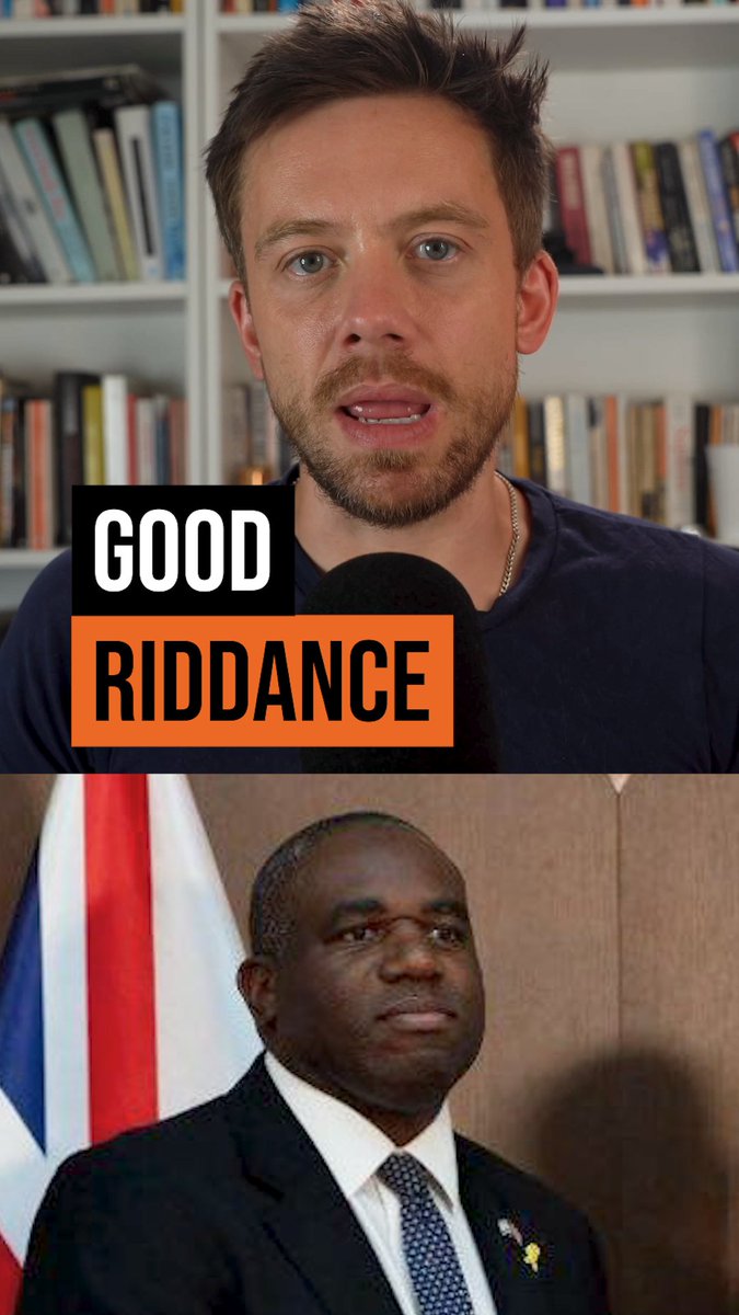 David Lammy is complicit in Israel's war crimes - and genocide. Good riddance.