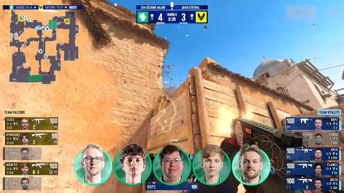 Quarter-Final Voice comms is out now on youtube! 🚨