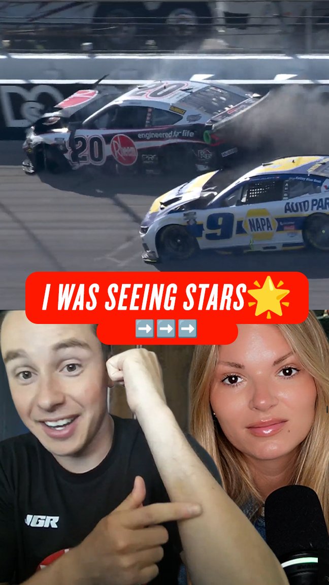 "I was seeing those little tweety birds..." Christopher Bell opens up about the terrifying reality of his Michigan crash and the split-second moment he realized his wrist was fractured.