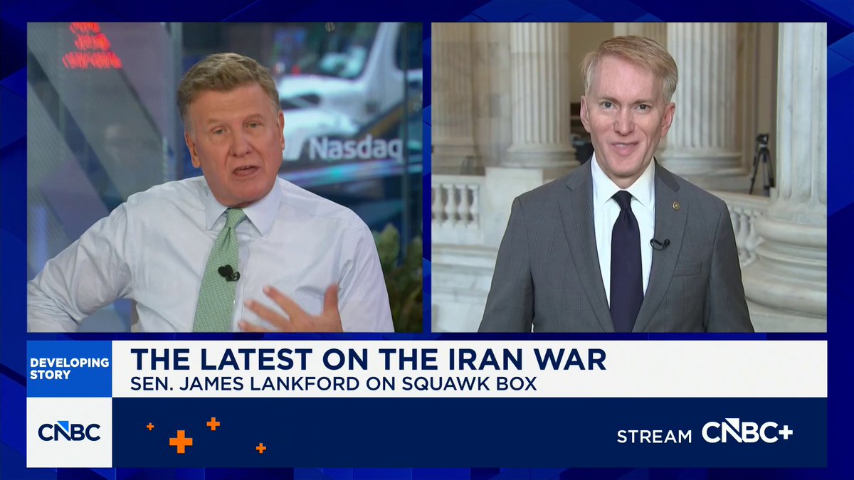“The biggest issue we face is a nuclear-armed Iran,” says Sen. James Lankford as the Middle East conflict continues: