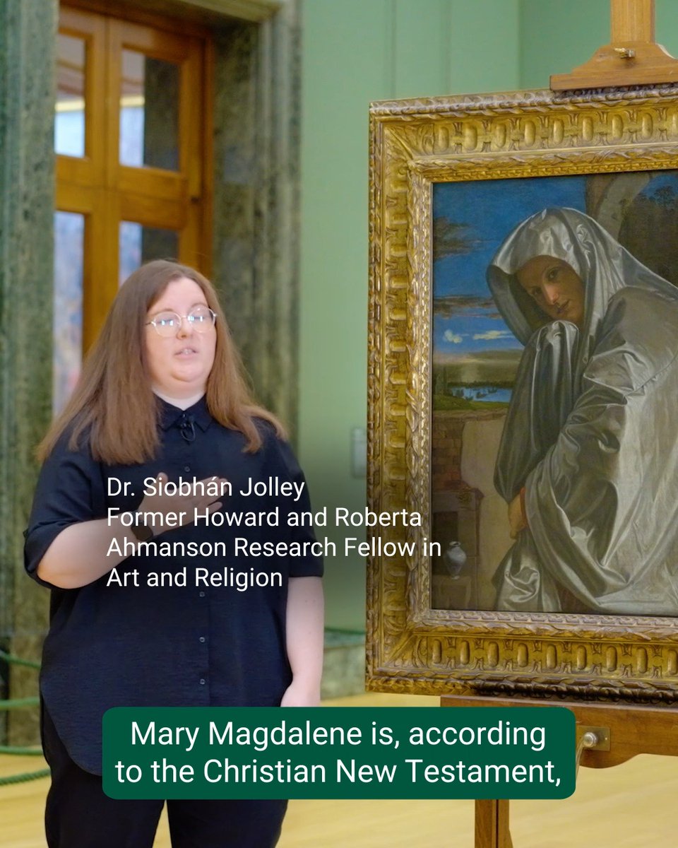 How can we be sure who this figure is? 🤔 Savoldo's mysterious 'Mary Magdalene' stands out from other depictions of her in our collection. Join Siobhan as we take a closer look. On display during 2027 across the UK, our travelling exhibition 'Mary Magdalene: Woman and Myth' explores how artists have been inspired by the saint. Find out more:
