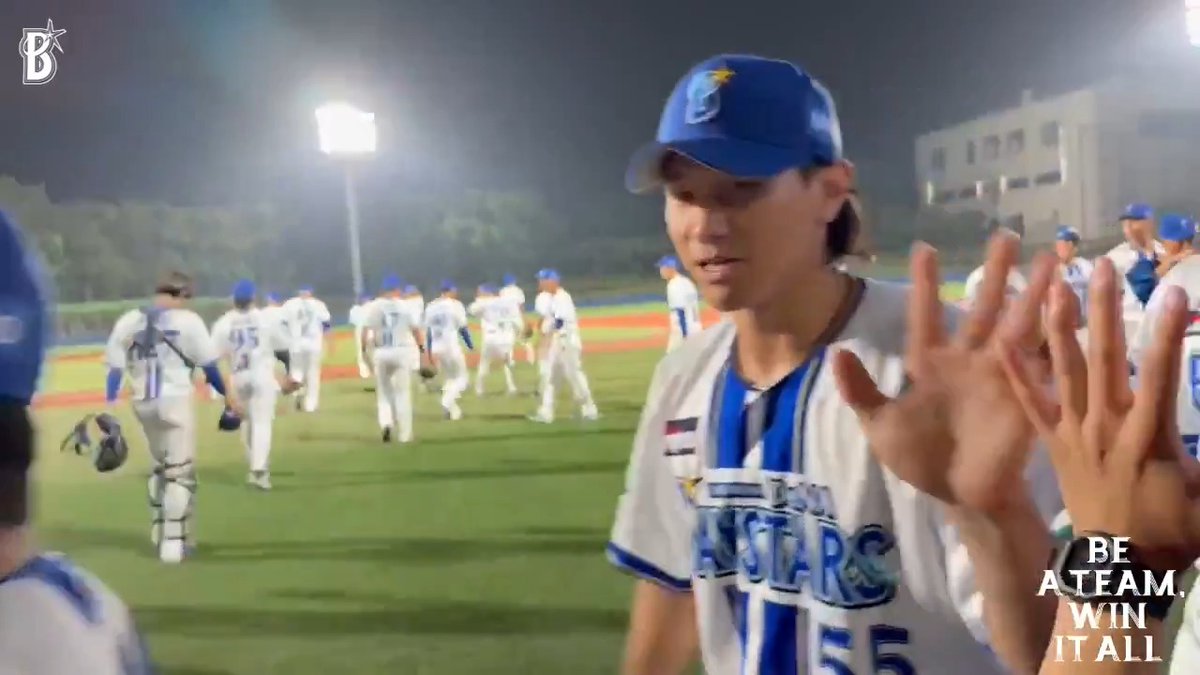 【#ファーム 情報】 地区トップタイの月間11勝目!🌟 ファームの本日の #勝利のハイタッチ🙌 #横須賀スタジアム #DOCK #baystars