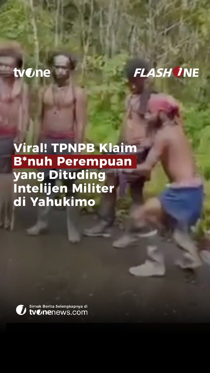 TPNPB mengklaim telah memb*nuh seorang perempuan di Yahukimo yang mereka tuding sebagai bagian dari intelijen militer. #ForYourInformation #CariBeritaditvOne #TPNPB #Yahukimo #PapuaPegunungan #FYI05 #AZ03