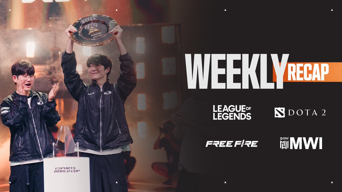 Last week was packed with unforgettable moments. Catch up on everything you missed in Week 2 of EWC26 👇