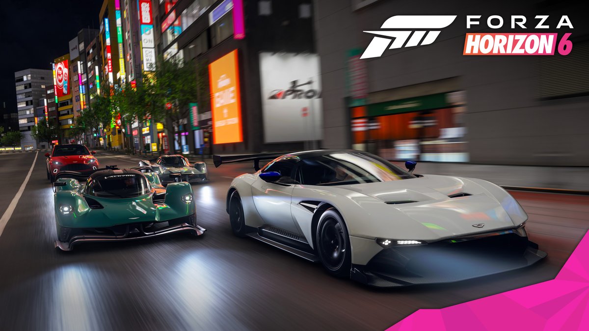 Speed, style and precision are your keys to explore Tokyo City in Forza Horizon 6 behind the wheel of your Aston Martin.