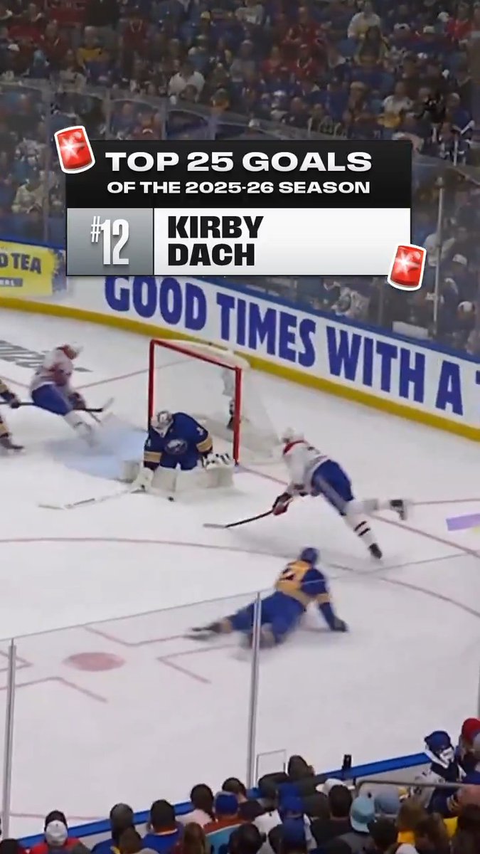 This goal is still so impressive... 🤯 Kirby Dach lands at No. 12 on our top 25 goals countdown!
