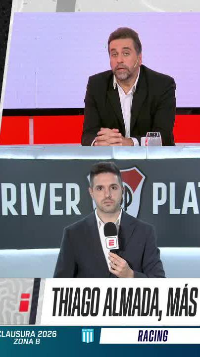 "ALMADA ACEPTARÍA LA OFERTA DEL FLAMENGO Y NO LA DE RIVER" Las novedades sobre el jugador de reciente participación en el Mundial con la Argentina. ▶️ Mirá #ESPNF12 en el Plan Premium de #DisneyPlus