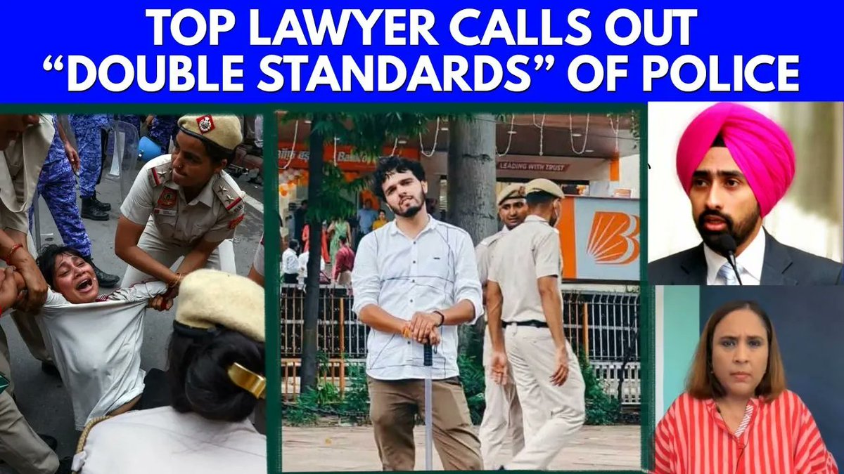 The always excellent Sherbir Panag 🇮🇳 calls for an even handed, fair response to violence during the Jantar Mantar protests - "By all means prosecute any protester who attacked a cop, but will you also take action against the Policeman guilty of excess". In full