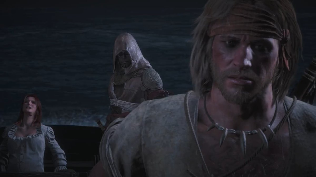 [Potential Spoilers] Assassin's Creed Black Flag Resynced has 🔵 two alternate cutscenes 🔵 for Mary Read's passing, just like the original. The two cutscenes trigger based on whether you take her out of the prison and to the boat with Anne Bonny and Ah Tabai or not. But why wouldn't you!?
