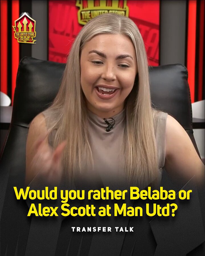 "If you get the Baleba of the season before, his profile suits United MORE than Alex Scott!" 🇨🇲 🔝 #mufc