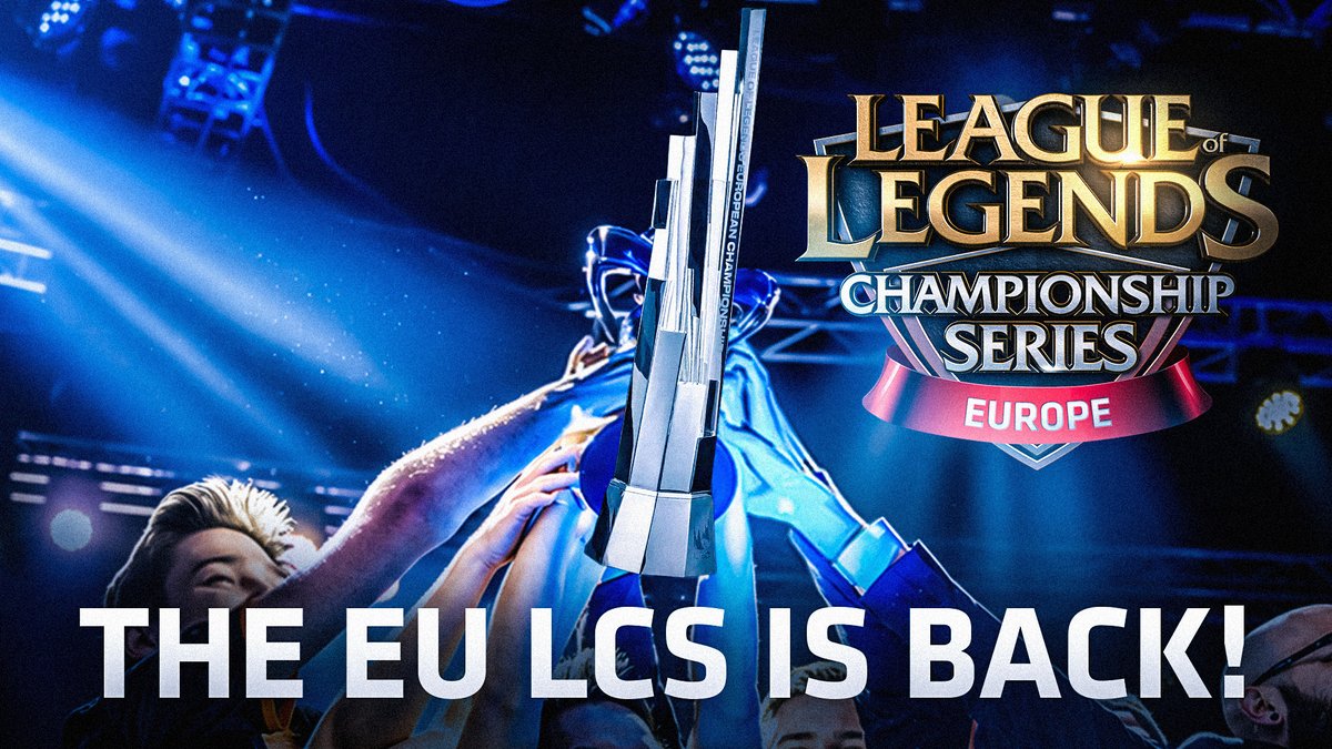 THE EU LCS IS COMING BACK THIS WEEKEND!