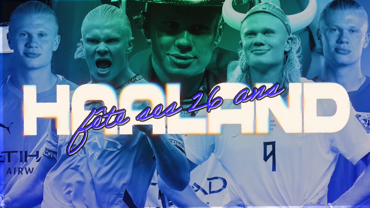 🤖🇳🇴 Haaland, 26 ans et déjà dans la légende ! #PremierLeague #Norvège