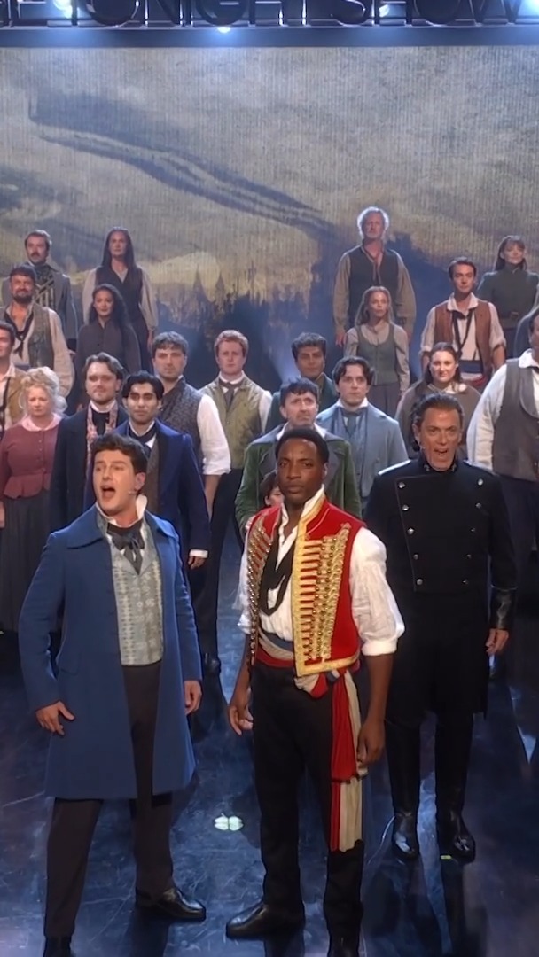 The cast of Les Misérables - The Arena Concert Spectacular performs "One Day More"! #FallonTonight #TonightShow #LesMiserables