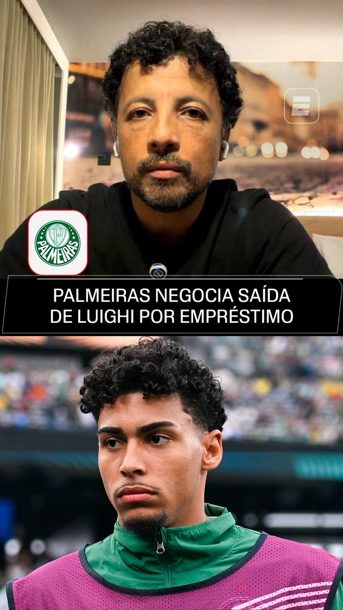 Luighi está a caminho dos Estados Unidos! 🚨🇧🇷✈️🇺🇸 O atacante do Palmeiras viaja para assinar com o New York City por empréstimo. André Hernan traz todos os bastidores da negociação. 👀🗞️ 👉 Assista ao Fala a Fonte no YouTube da ESPN Brasil! #FalaFonte #FutebolNaESPN #Palmeiras