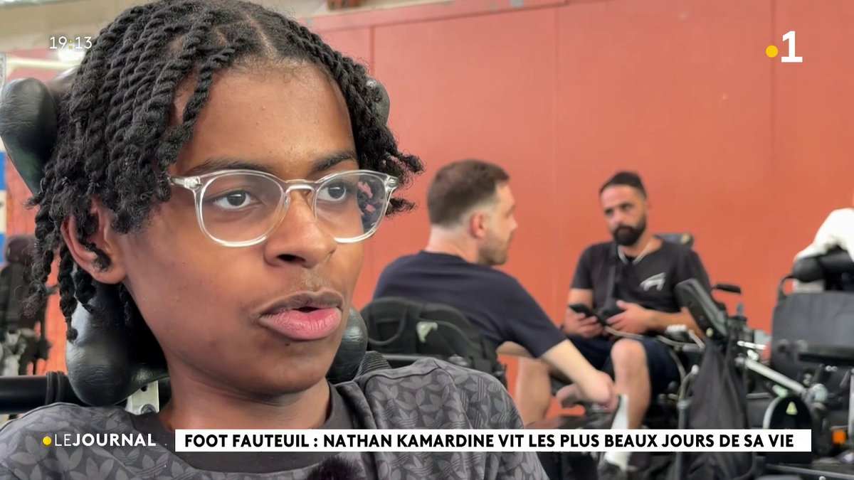 Foot fauteuil : Nathan Kamardine vit les plus beaux jours de sa vie