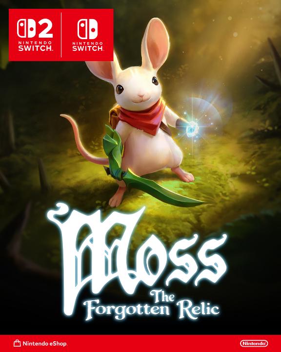 Ein vergessenes Geheimnis. Eine mutige, kleine Heldin. Ein großes Abenteuer! Moss: The Forgotten Relic ist jetzt erhältlich für #NintendoSwitch2 und #NintendoSwitch! Begebt euch auf eine märchenvolle Reise: