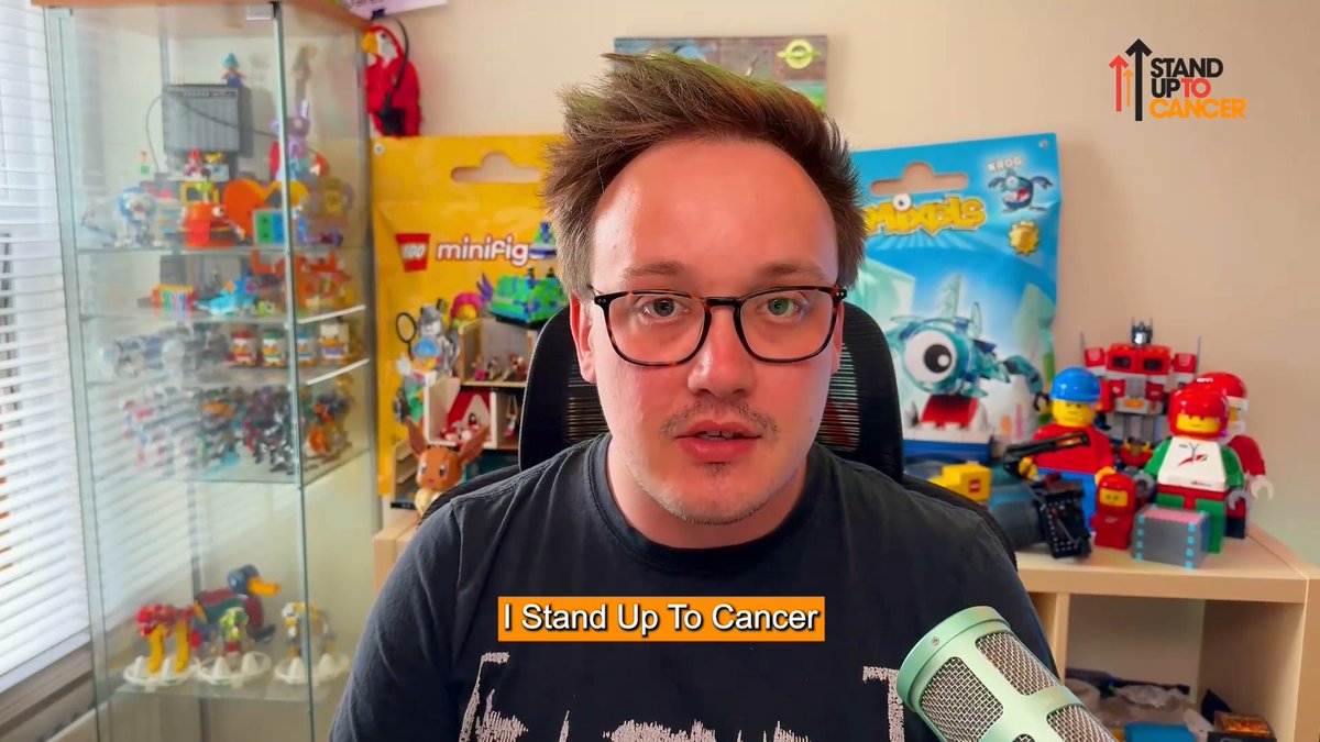 The #StandUpBuildersTeam, a community of LEGO brick builders and crafters, share who they stand up for and why they fundraise for SU2C! ❤️ Join them for the 6th annual #Up2Us to #StandUpToCancer event this August to help raise vital funds for cancer research focused on finding cures at #SU2CStreamTeam