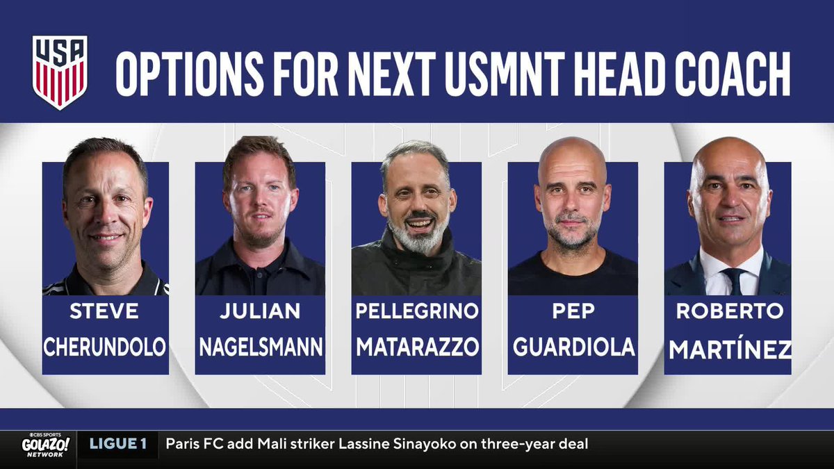Who could take over as USMNT manager if Pochettino leaves? @TomBogert, @Oeste and Marco Messina weigh some potential options for the Stars and Stripes 🇺🇸
