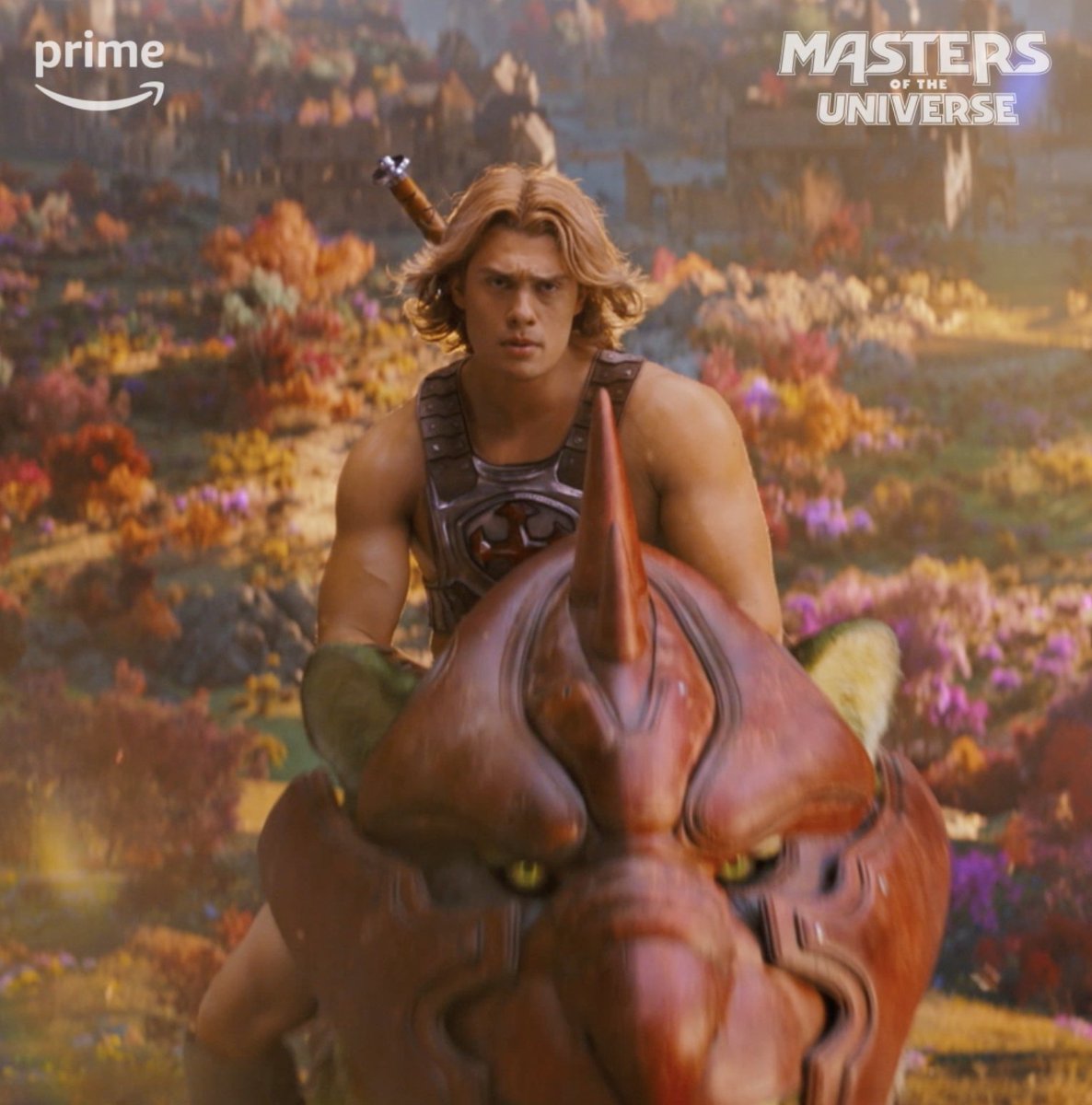 He’s He-Man. ⚔️ Watch Masters of the Universe now on Prime Video.