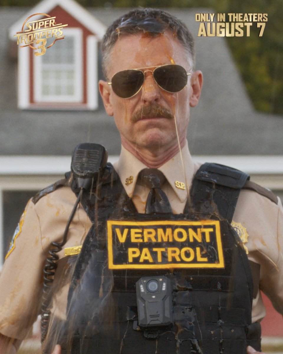 It's never too late to push things a little farther. SUPER TROOPERS 3, only in theaters August 7. Get tickets meow. #SuperTroopers3