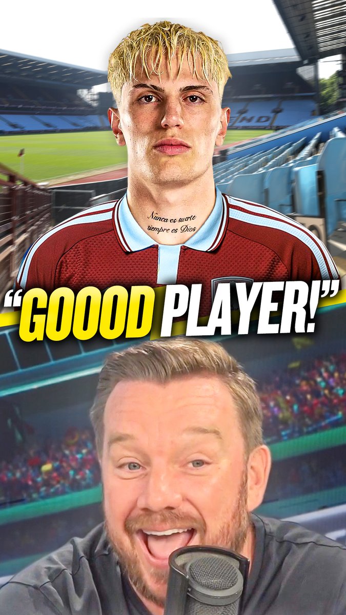 😂 "Goood player Garnacho!" 🇦🇷 "Goood replacement!" Jamie O'Hara reacts to Garnacho's move to Aston Villa!