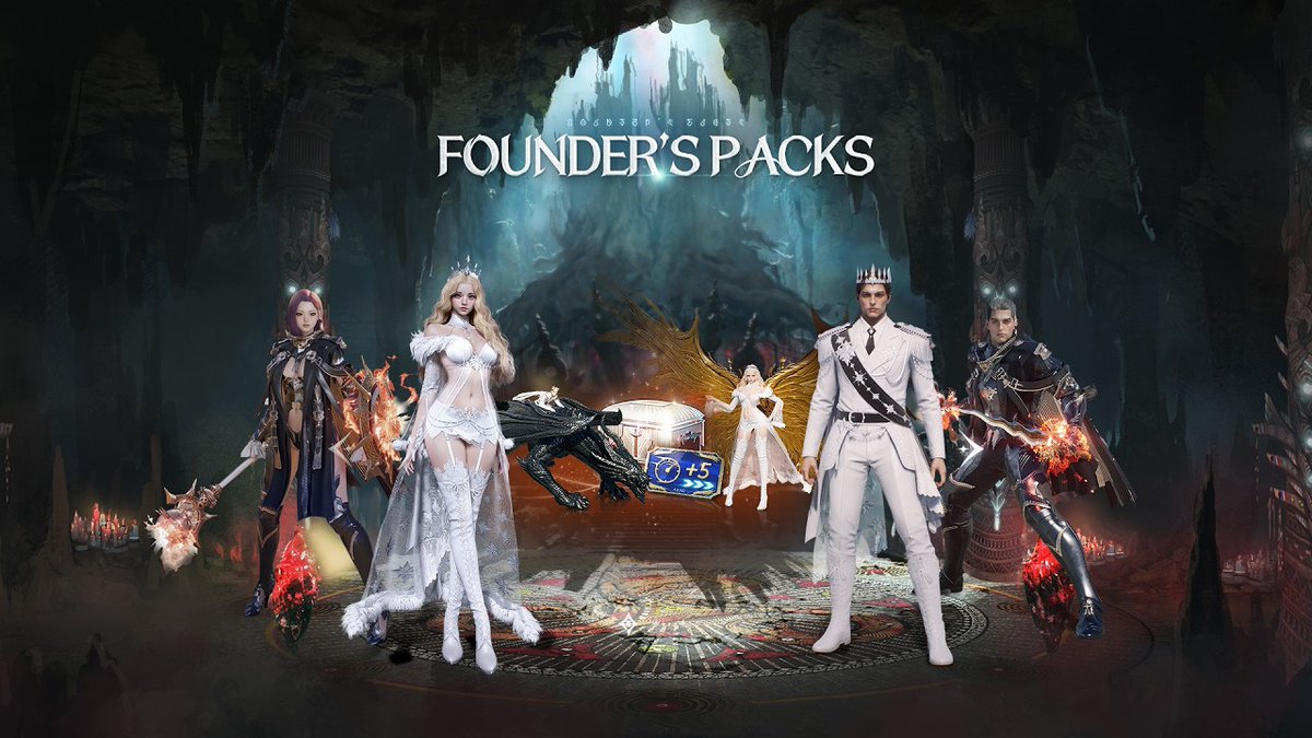 AION 2'nin Founder paketleri duyuruldu! 🔸Founder paket alanlar 5 gün erkenden oyunu oynayabilecek 🔸Oyun ücretsiz olarak 5 Ekim'de yayınlanacak 🔸Standart: $24.99 🔸Deluxe: $49.99 🔸Ultimate: $99.99