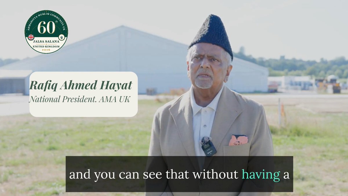 As we approach this weekend's Jalsa Salana, National President AMA UK Rafiq Ahmed Hayat explains how true unity in the Muslim world is found through the blessed institution of Khilafat.