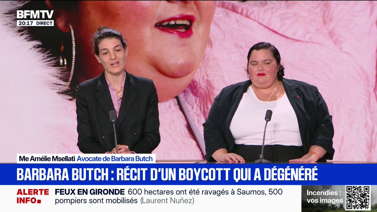 Concert interrompu à Grenoble: "Je suis toujours en état de choc", affirme Barbara Butch