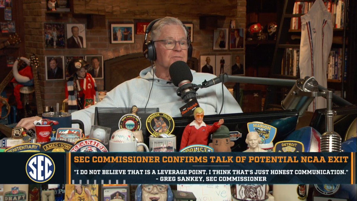"This is the bully who dominated until somebody punched him in the nose." – DP on talks of the SEC splitting from the NCAA