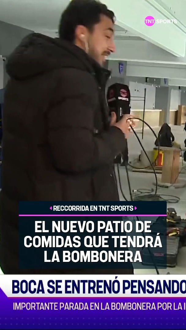 ๐๏ธ๐ต๐ก En la previa del duelo de BOCA ante O'Higgins por la CONMEBOL #Sudamericana, Marcos Bonocore recorriรณ las obras del nuevo PATIO DE COMIDAS de la Bombonera y mostrรณ los avances. ยฟQuรฉ te parece?