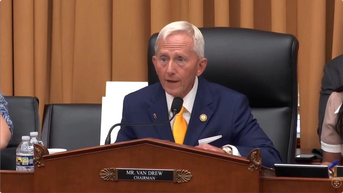 WATCH: Chairman Congressman Jeff Van Drew open today's hearing on how recent protests at Delaney Hall in Newark, NJ have disrupted ICE's immigration enforcement efforts and put public safety at risk.