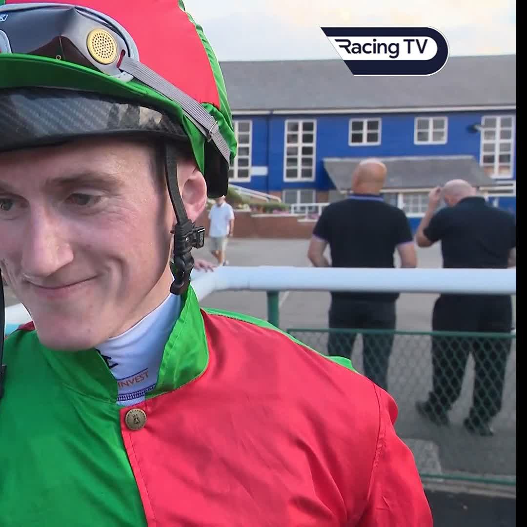 David Egan on the Amo Racing situation after riding a winner on his sole ride at Leicester this evening