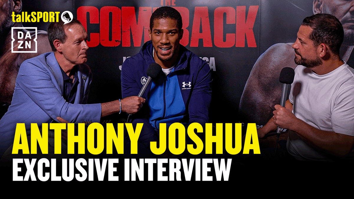 🚨 AJ EXCLUSIVE! 🤯 "Get Him In A Headlock" Sponsored by DAZN. Watch Saturday Fight Night: #JoshuaPrenga, THIS Saturday July 25, ONLY on DAZN. Join DAZN Ultimate now and get AJ vs. Prenga & Moses vs. Hrgovic included at no extra cost. Watch in full here: