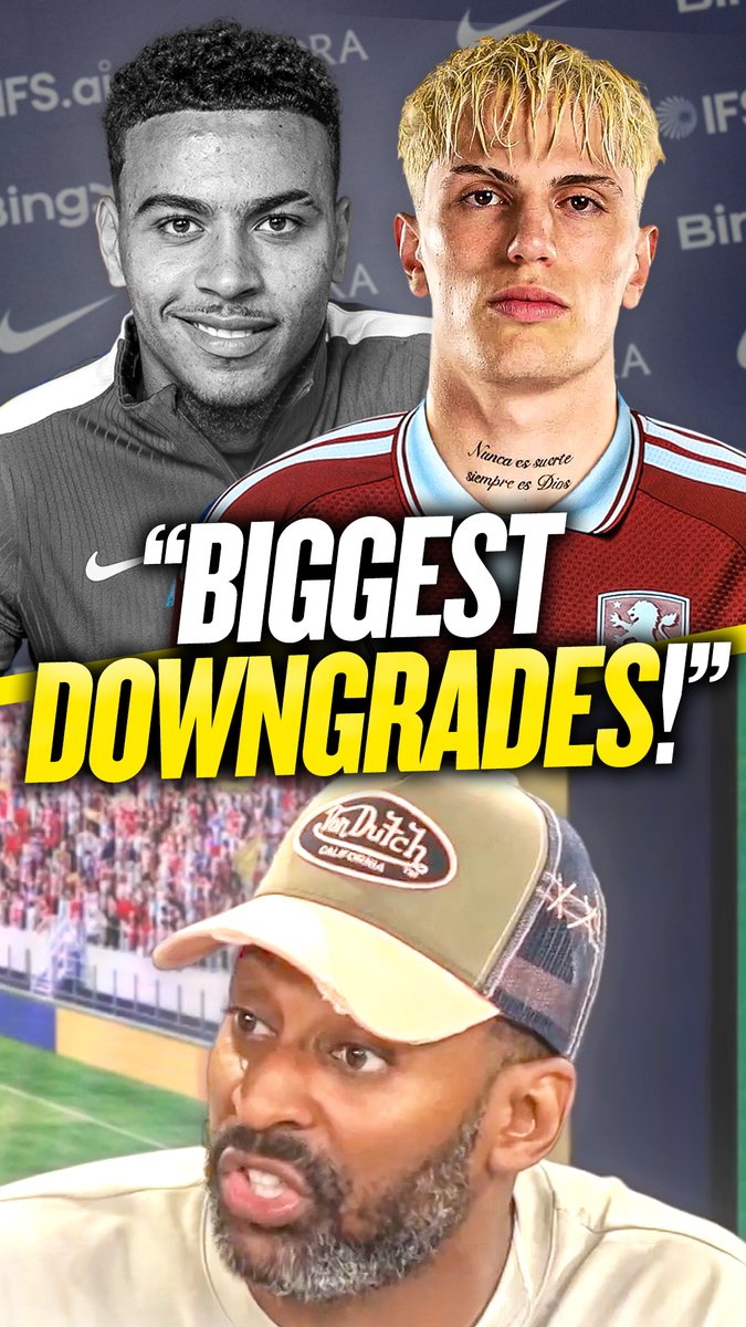 😳 "Ability wise, he think he's better than what he is." ❌ "The quality is just not there." 👀 "From Rogers to Garnacho... one of the biggest downgrades we've ever seen." Flex doesn't hold back when discussing Aston Villa's signing of Alejandro Garnacho 🔥