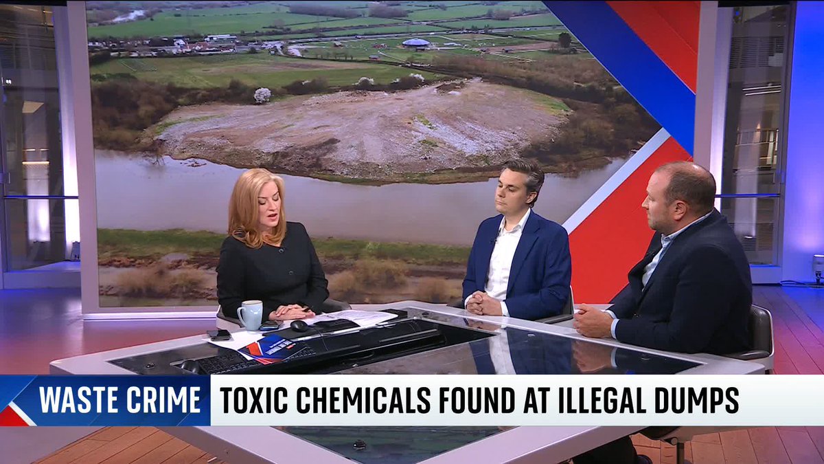 'These illegal tips are threatening our rivers and the wildlife that lives within them.' The Wildlife Trusts' head of public affairs Matt Browne speaks to Sarah-Jane Mee, following Dan Whitehead' investigation into toxic chemicals found at illegal dumps