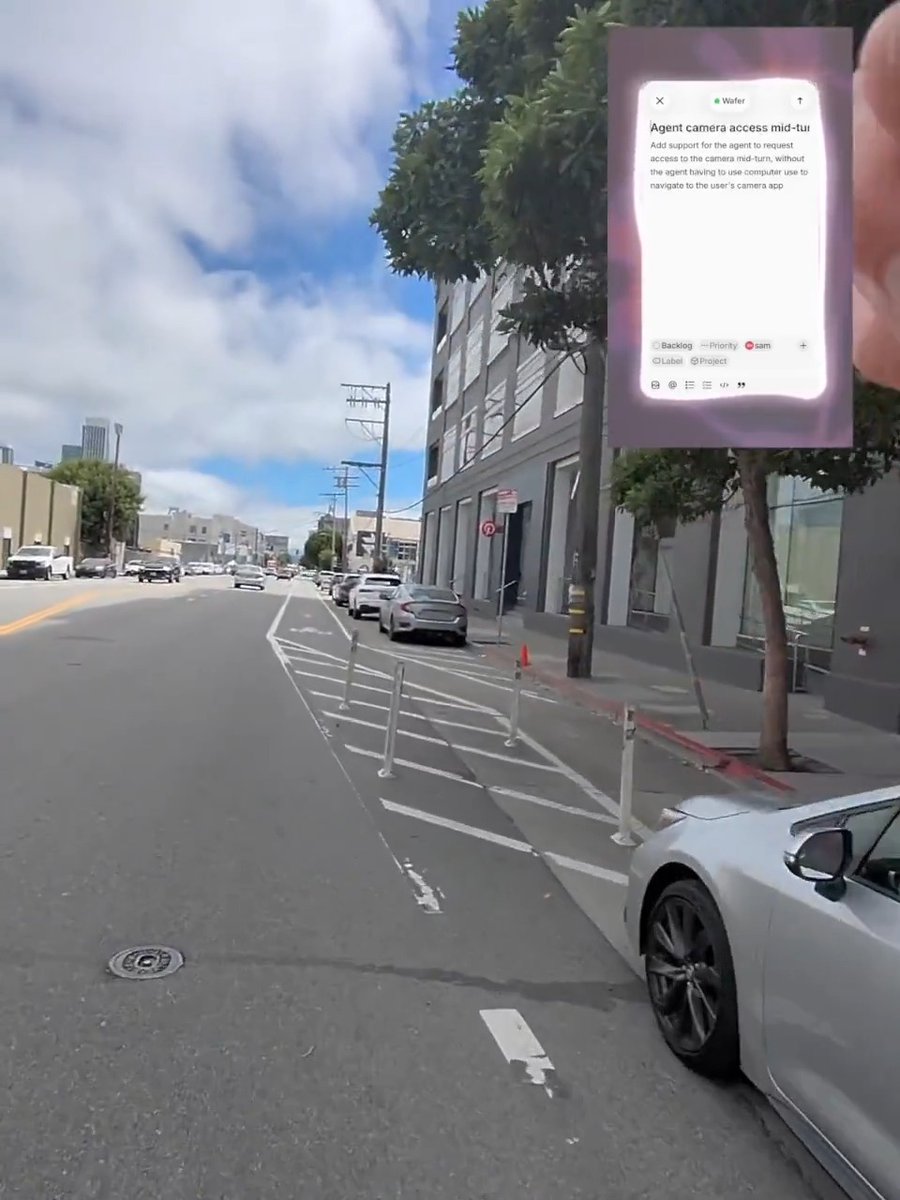 We were really impressed with how fast OAI's new gpt-realtime-2.1 was while still being able to call tools, so we wired it into our OS agent running on my phone. Now I can completely control any app on my phone while I'm biking to work