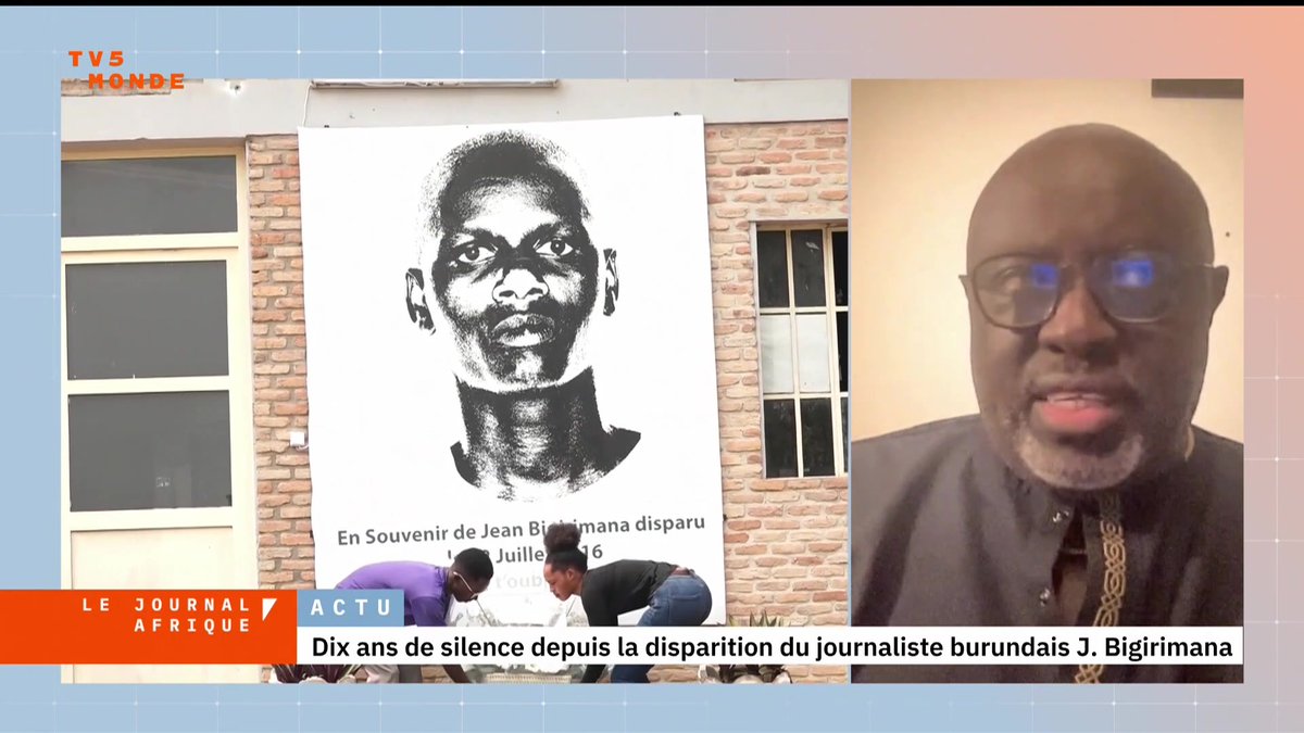 Il y a dix ans, le journaliste burundais de Iwacu, Jean Bigirimana disparaissait après avoir été arrêté. Dix ans plus tard, aucune réponse, aucun procès, aucune vérité. Antoine Kaburahe, fondateur du journal Iwacu, est notre invité.