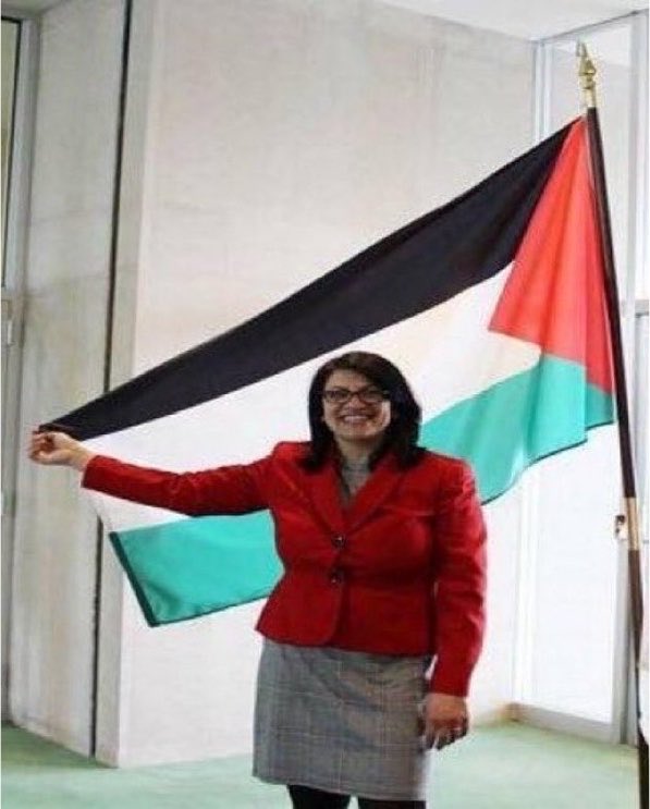 Outrageous: Hamas Congresswoman Calls on Muslim NYC Mayor to Replace US Constitution and Laws with Foreign ICC Laws to Persecute Israelis for Stopping Hamas on October 7 and Preventing Another Genocide of Jews. Rashida Tlaib, the Hamas propaganda agent in the U.S. Congress, is openly demanding that New York City Mayor Zohran Mamdani enforce foreign law on American soil. She is pushing him to use the authority of the ICC—a foreign globalist body—to arrest Israeli officials for defending their country against Hamas terrorists. According to Tlaib, Prime Minister Netanyahu is a “war criminal” simply because Israel refused to allow Hamas to continue raping, murdering, and kidnapping Jews as part of its Islamic religious duty. How dare Muslims in positions of power all over the West criminalize the right of Jews in the Middle East to defend themselves against a jihadi death cult? If Islam is truly a religion of peace, why do they always side with Hamas?