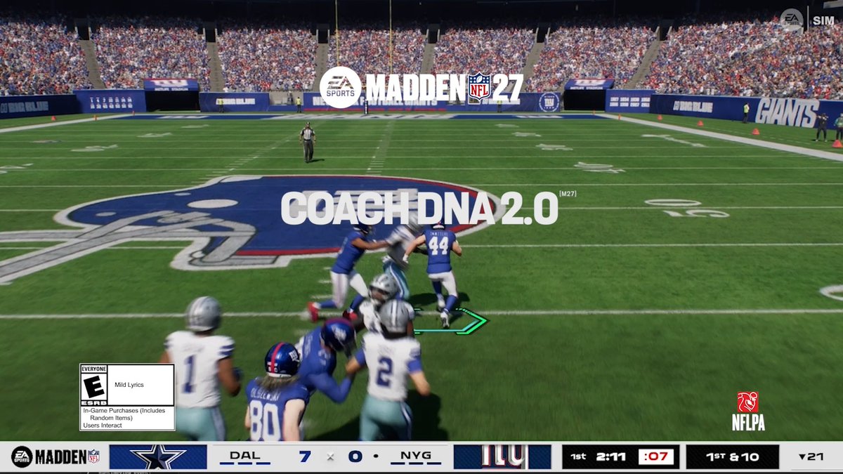 They'll feed the hot hand. They'll double your best pass rusher. They'll counter your favorite concepts. 🎥 Hear more about Coach DNA 2.0 from the #Madden27 Dev Team