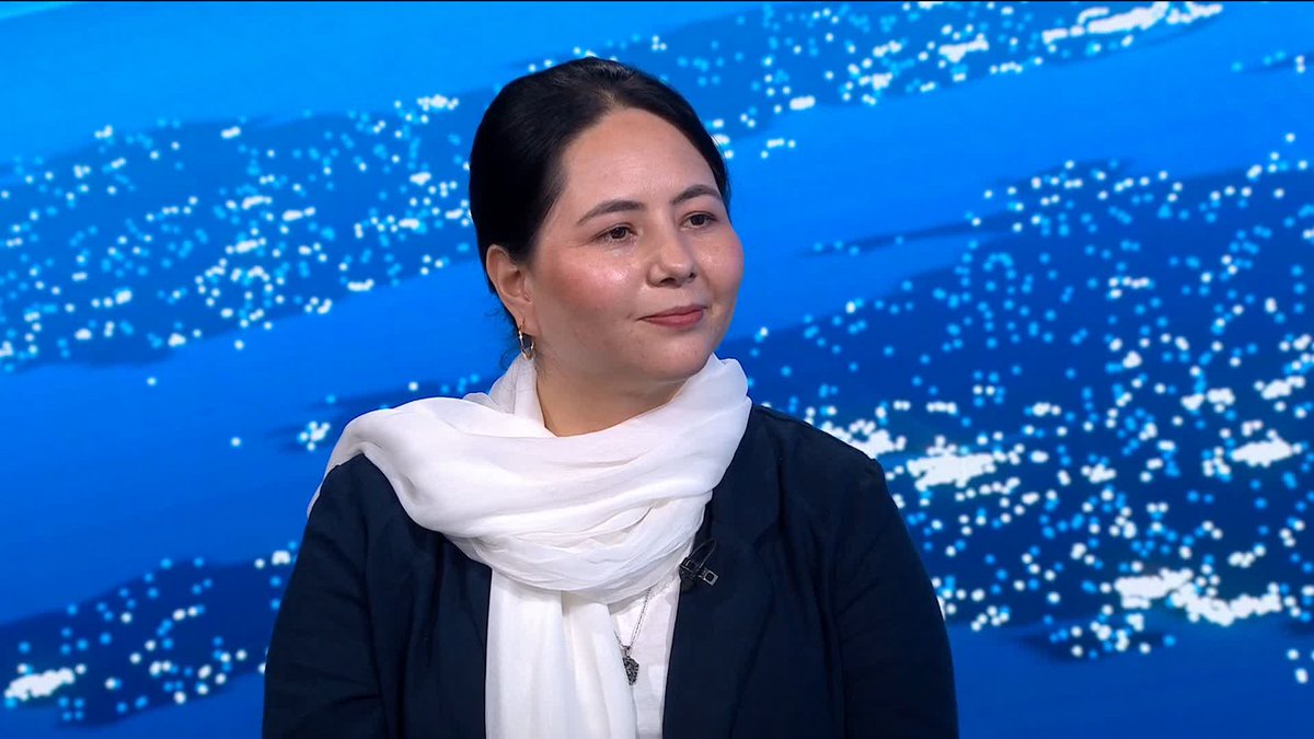 Yalda Hakim 🗣️ "Do you have any hope that anything will change in Afghanistan?" "Hope should be alive. We have to fight for freedom and to reclaim our rights. Hope alone is not enough" 🗣️ Afghan journalist Zahra Joya 🌍 #Afghanistan