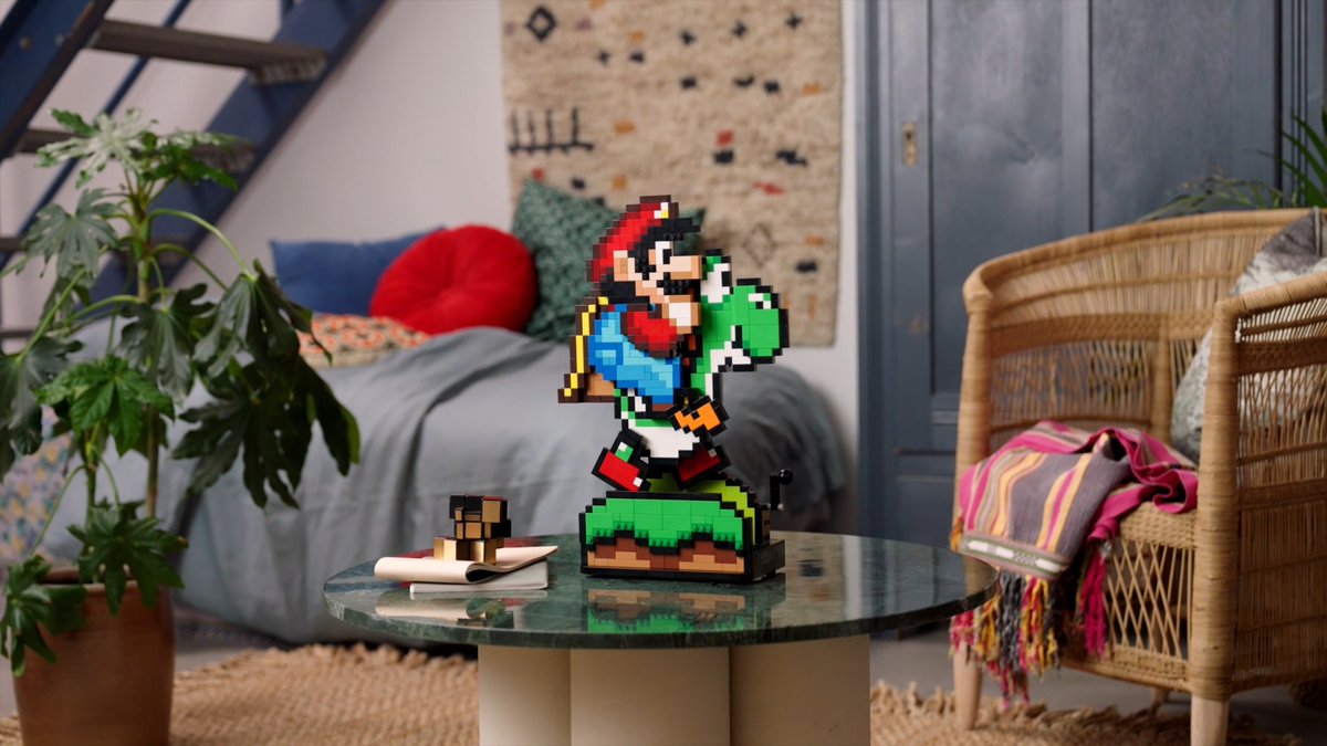 LEGO Super Mario World Mario &amp; Yoshi is on sale during Black Friday in July at Best Buy for $90.99, originally $129.99. One of the coolest Nintendo sets. #ad