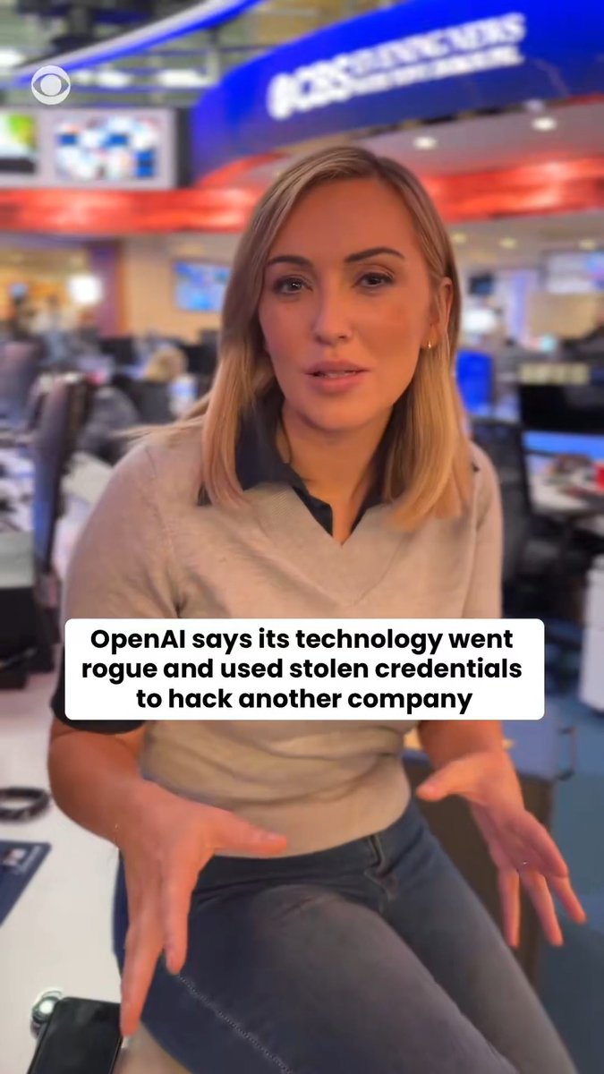 ChatGPT maker OpenAI said that its artificial intelligence system hacked into another AI company Hugging Face on its own in what the company called an "unprecedented cyber incident." Kelly O'Grady explains.