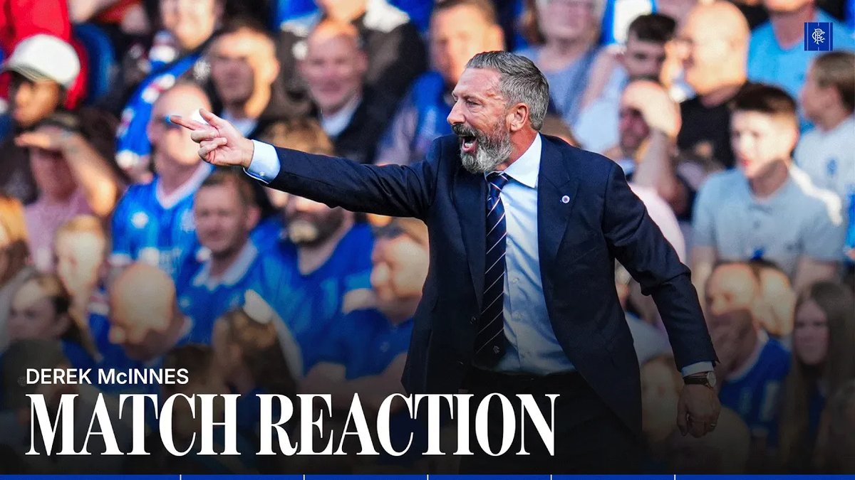 💭 "I'm pleased we've won the game, and we have shown the competitive side of the team. I think it's important we take the good from the game, and there is plenty of good." 🎙️ Derek McInnes spoke to RangersTV after tonight's pre-season win over AS Saint-Étienne.