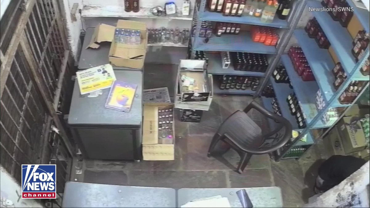 A leopard burst into a liquor store in India and attacked a terrified worker after injuring multiple others in a frightening morning rampage. The big cat allegedly attacked a volunteer who was investigating earlier leopard sightings before it charged into the store, where it mauled another man. Wildlife specialists reportedly tranquilized and captured the leopard.