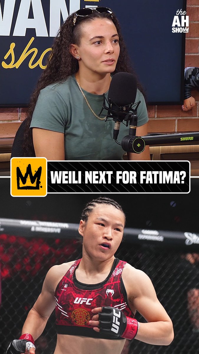 26-year-old Fatima Kline is ready for the best of the best in the women's strawweight division 😤 #HelwaniShow