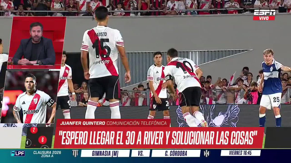 ¿LESIONADO EN LA FINAL CON BELGRANO? Atención a la respuesta de Juanfer, despejando todo tipo de dudas. 📺 #ESPNEquipoF | #DisneyPlus Plan Premium