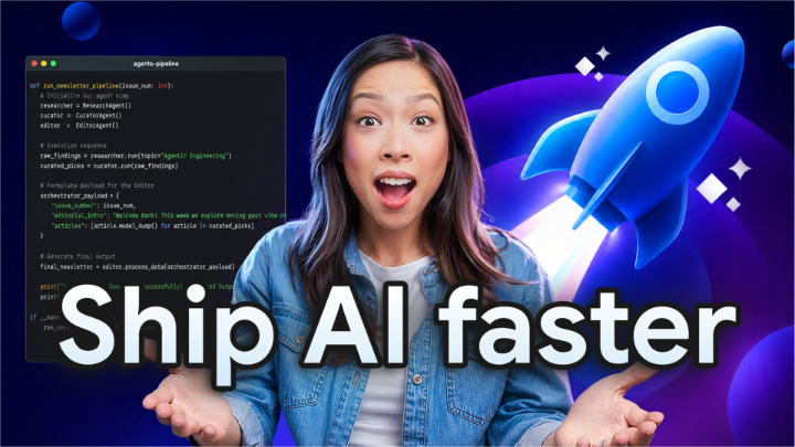 Standard validation loops take too long. See how YouTube engineers used AI Studio to mirror the platform, safely testing AI prototypes against live data at light speed on this episode of Emergent →