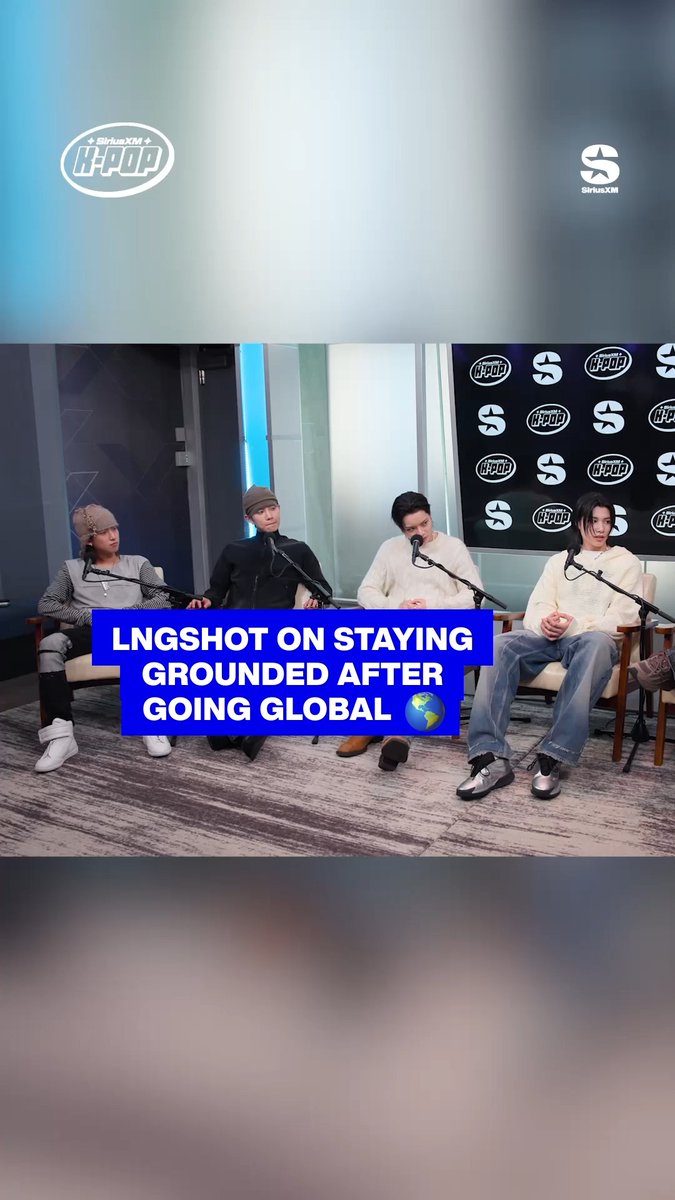 .LNGSHOT went from global debut to global superstars, but as the group and JAY BUM PARK told us, they’re only just getting started! 🌎👏 #LNGSHOT #롱샷 #JayPark #4SHOVILLE #SHOTTIES Watch their full SiriusXM K-Pop interview: