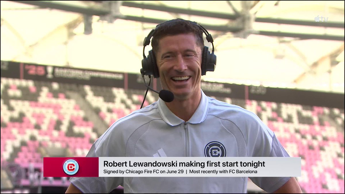 "Because I love 'soccer'. Okay 'fútbol'." 😉 Kevin Egan, Dax McCarty, &amp; Kaylyn Kyle catch up with Robert Lewandowski on MLS Countdown ahead of his debut. 📺 MLS Countdown: